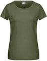 Dames T-shirt Daiber Basic-T 8007 Olive